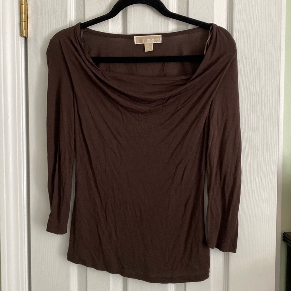 Beautiful espresso 3/4 sleeve tee